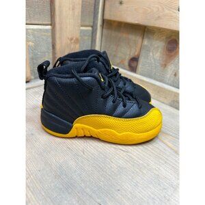 Nike Air Jordan University Gold Black Shoes Youth Sz 8C 850000-070